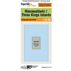 Land Information Nz NZ Topo 50 Map AS21 Three Kings Islands Maps
