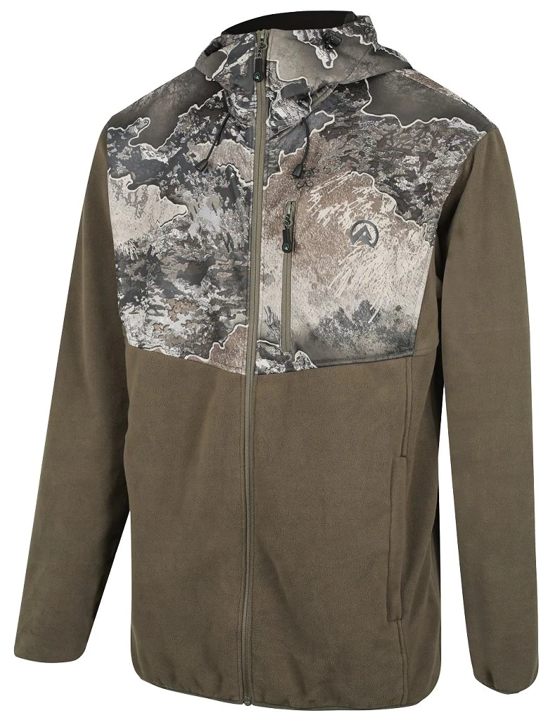 Ridgeline Mens Ascent Half Shell Jacket Hunt / Fish / Watersports