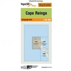 Land Information Nz NZ Topo 50 Map AT24 Cape Reinga Maps