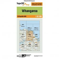 Land Information Nz NZ Topo 50 Map AV28 Whangaroa