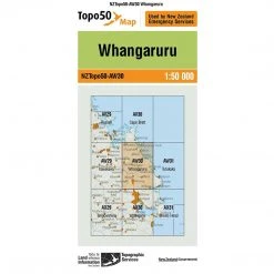 Land Information Nz NZ Topo 50 Map AW30 Whangaruru Maps
