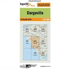 Land Information Nz NZ Topo 50 Map AX28 Dargaville