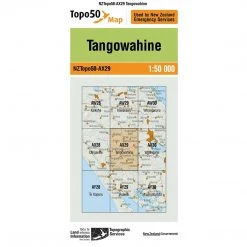 Land Information Nz NZ Topo 50 Map AX29 Tangowahine Maps