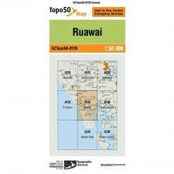 Land Information Nz Maps NZ Topo 50 Map AY29 Ruawai