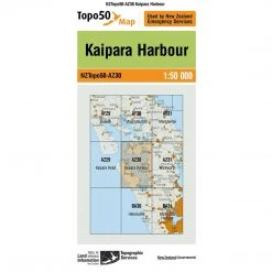 Land Information Nz NZ Topo 50 Map AZ30 Kaipara Harbour Maps