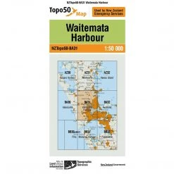 Land Information Nz NZ Topo 50 Map BA31 Waitemata Harbour Maps