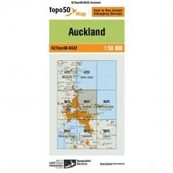 Land Information Nz NZ Topo 50 Map BA32 Auckland Maps