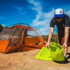 Sleeping Big Agnes Pumphouse Ultra Dry Sack Mat Pump - Lime