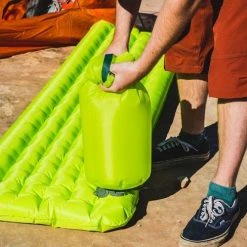 Sleeping Big Agnes Pumphouse Ultra Dry Sack Mat Pump - Lime