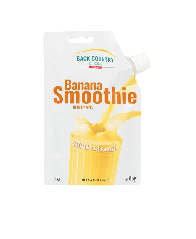 Food Back Country Cuisine Banana Smoothie