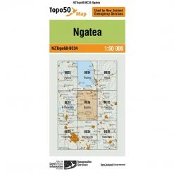 Land Information Nz NZ Topo 50 Map BC34 Ngatea