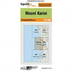 Land Information Nz NZ Topo 50 Map BD31 Mount Karioi Maps