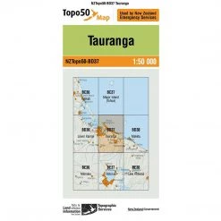 Land Information Nz Maps NZ Topo 50 Map BD37 Tauranga