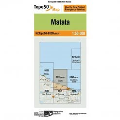 Land Information Nz NZ Topo 50 Map BD39 Matata