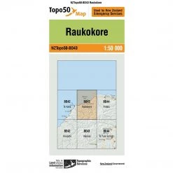 Land Information Nz NZ Topo 50 Map BD43 Raukokore