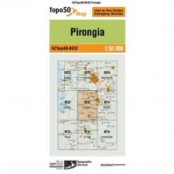 Land Information Nz NZ Topo 50 Map BE33 Pirongia