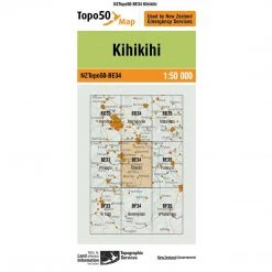 Land Information Nz NZ Topo 50 Map BE34 Kihikihi Maps
