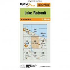 Land Information Nz NZ Topo 50 Map BE38 Lake Rotoma Maps