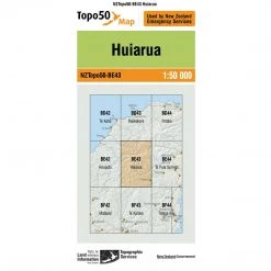 Land Information Nz Maps NZ Topo 50 Map BE43 Huiarua