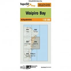 Land Information Nz NZ Topo 50 Map BE45 Waipiro Bay