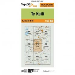 Land Information Nz NZ Topo 50 Map BF33 Te Kuiti