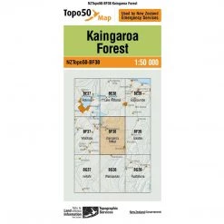 Land Information Nz NZ Topo 50 Map BF38 Kaingaroa Forest Maps