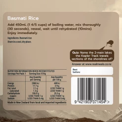 Food Real Meals Basmati Rice