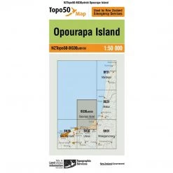 Land Information Nz Maps NZ Topo 50 Map BG30 Opourapa Island