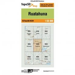 Land Information Nz NZ Topo 50 Map BG39 Ruatahuna Maps
