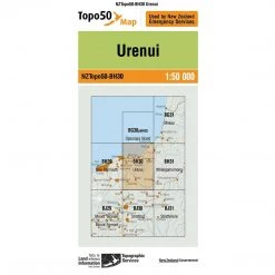Land Information Nz NZ Topo 50 Map BH30 Urenui