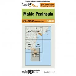 Land Information Nz Maps NZ Topo 50 Map BJ43 Mahia Peninsula