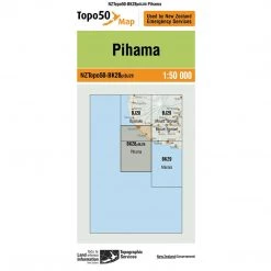Land Information Nz Maps NZ Topo 50 Map BK28 Pihama