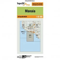 Land Information Nz NZ Topo 50 Map BK29 Manaia