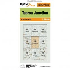 Land Information Nz NZ Topo 50 Map BK36 Taoroa Junction Maps