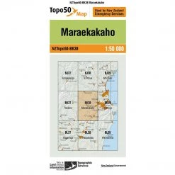 Land Information Nz NZ Topo 50 Map BK38 Maraekakaho Maps