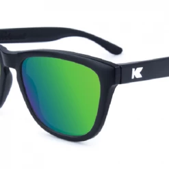 Knockaround Premiums Polarized Sunglasses, Black/Green Accessories