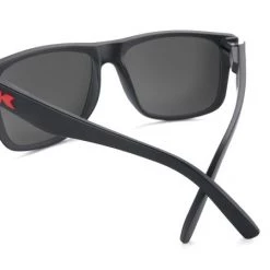 Accessories Knockaround Torrey Pines Sunglasses, Matt Black/Red Sunset