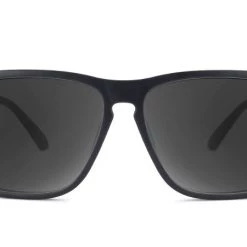 Knockaround Fast Lane Sport Polarized Sunglasses, Matt Black/Smoke