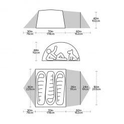 Big Agnes Blacktail 3 Hotel Bikepack