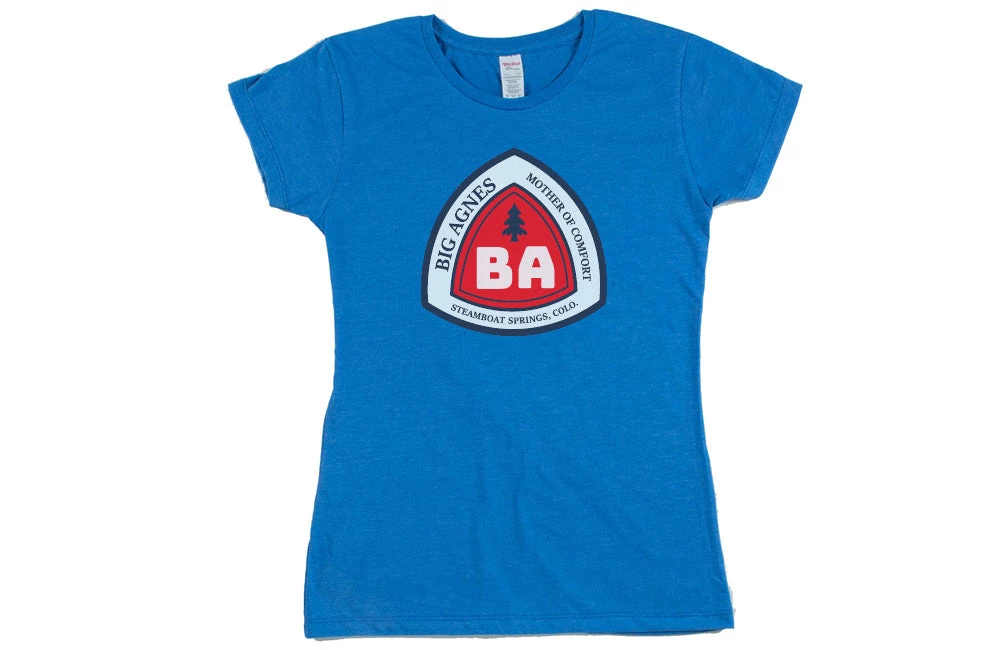 Clothing Big Agnes Womens Blaze Logo T-Shirt