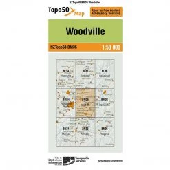 Land Information Nz Maps NZ Topo 50 Map BM35 Woodville