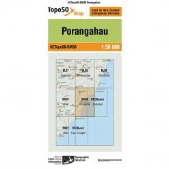 Land Information Nz NZ Topo 50 Map BM38 Porangahau Maps