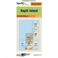 Land Information Nz Maps NZ Topo 50 Map BN32 Kapiti Island