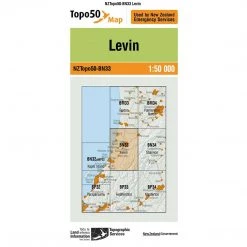 Land Information Nz NZ Topo 50 Map BN33 Levin Maps