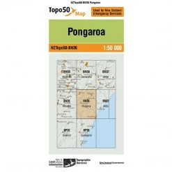 Land Information Nz Maps NZ Topo 50 Map BN36 Pongaroa