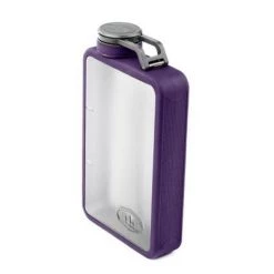 Camp Kitchen GSI Boulder 6 Hip Flask, Purple 180ml