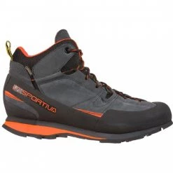 La Sportiva Boulder X Approach Mid GTX Boot, Carbon/Flame Clothing