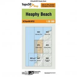 Land Information Nz Maps NZ Topo 50 Map BP22 Heaphy Beach