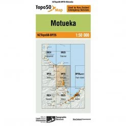 Land Information Nz NZ Topo 50 Map BP25 Motueka Maps