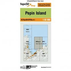 Land Information Nz NZ Topo 50 Map BP26 Pepin Island Maps